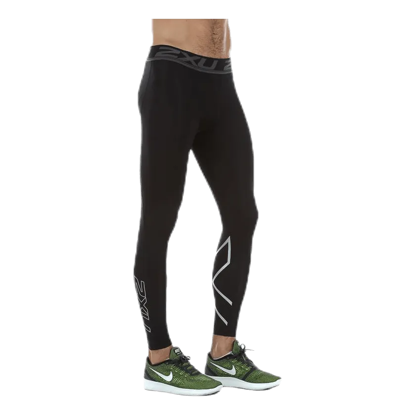 Accelerate Compression Tights Black/Silver