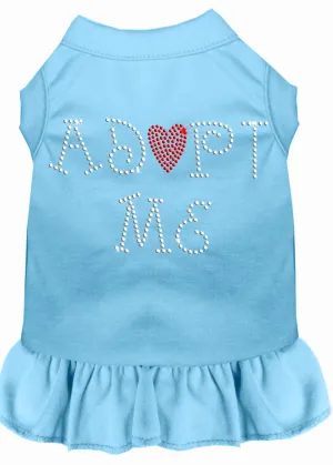 Adopt Me Rhinestone Dress Baby Blue Sm