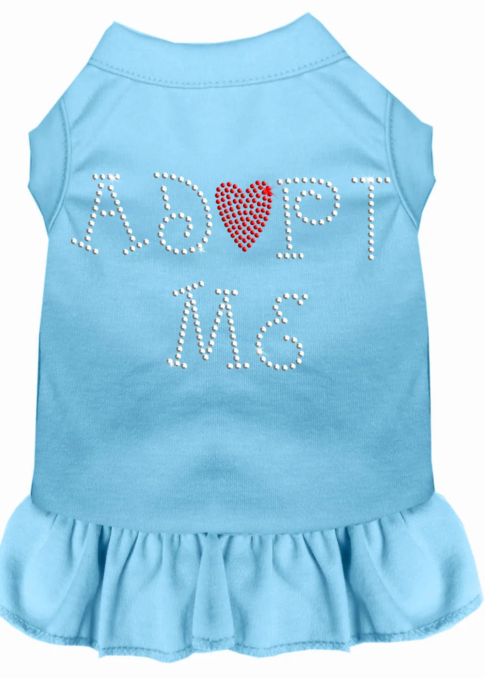Adopt Me Rhinestone Dress Baby Blue Sm