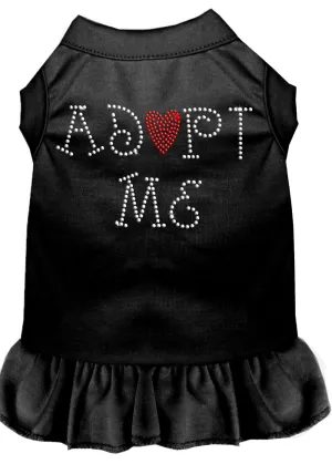 Adopt Me Rhinestone Dress Black 4x