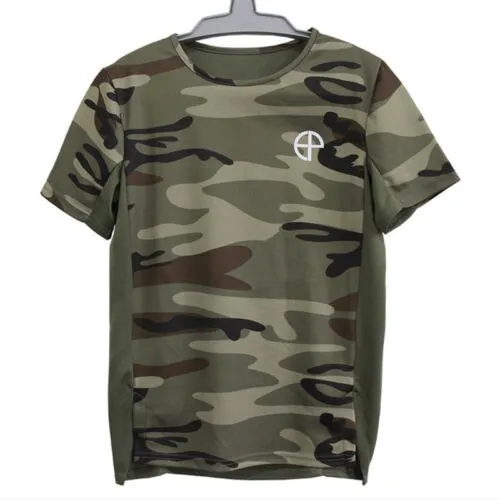 Apparel Breathable Bodybuilding Tee Top Men Fitness Sports