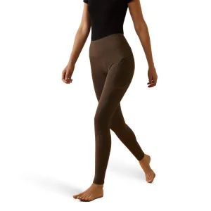 Ariat Womens Eos Moto Knee Patch Tights - Banyan Bark
