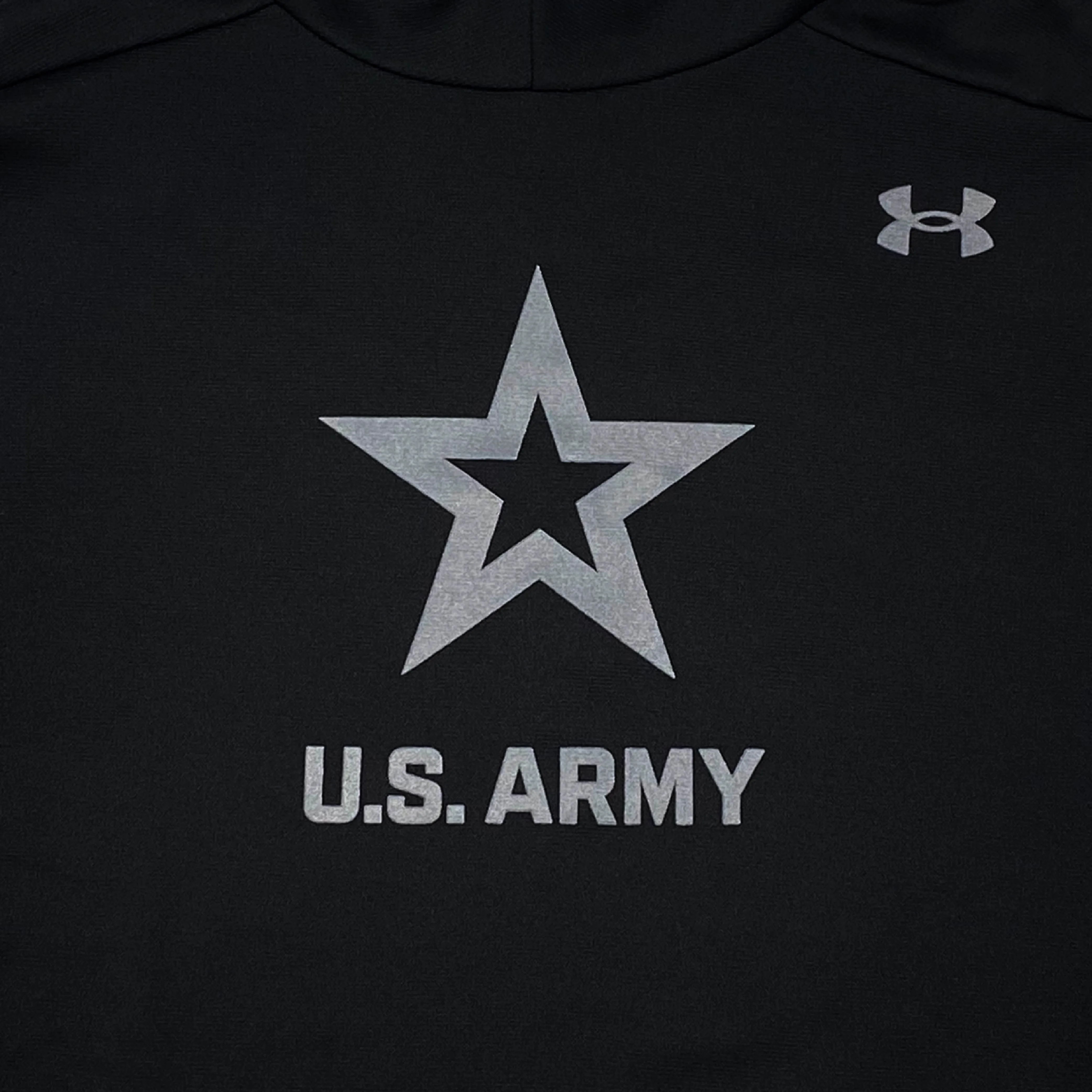 Army Under Armour Duty Honor Country Armour Fleece Hood (Black)
