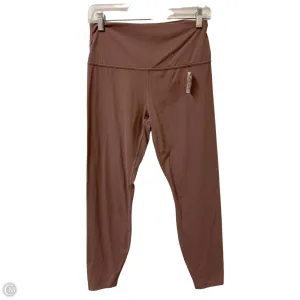 Athletic Leggings By All In Motion In Brown, Size: M