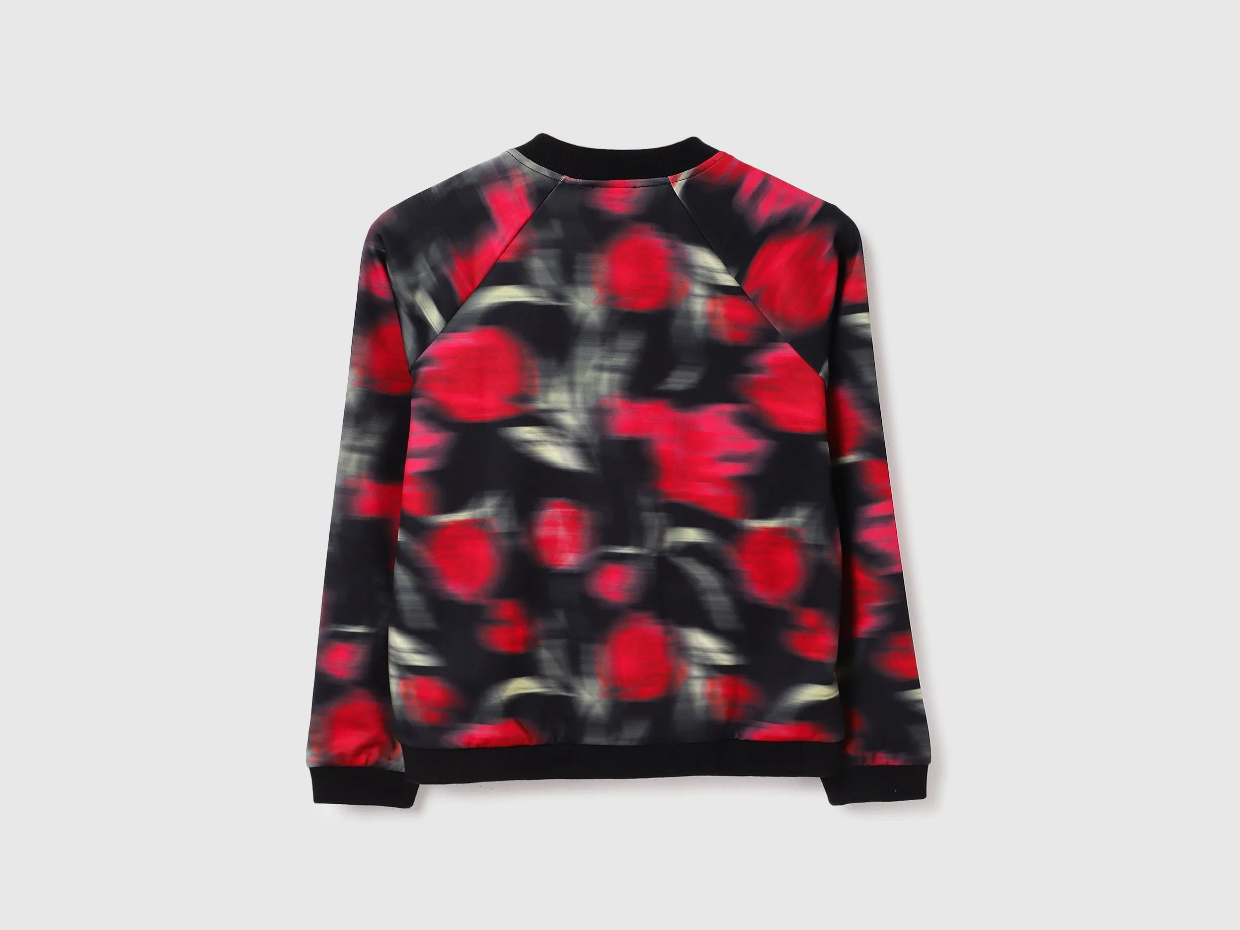 Band Neck Printed Sweatshirts