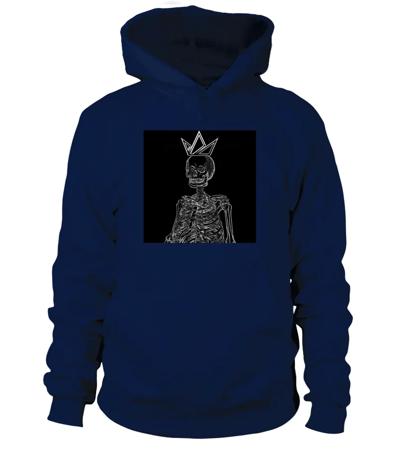 Black-Crowned Skeleton Signature Hoodie