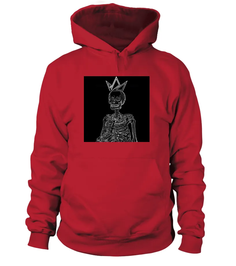 Black-Crowned Skeleton Signature Hoodie