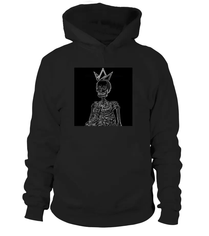 Black-Crowned Skeleton Signature Hoodie