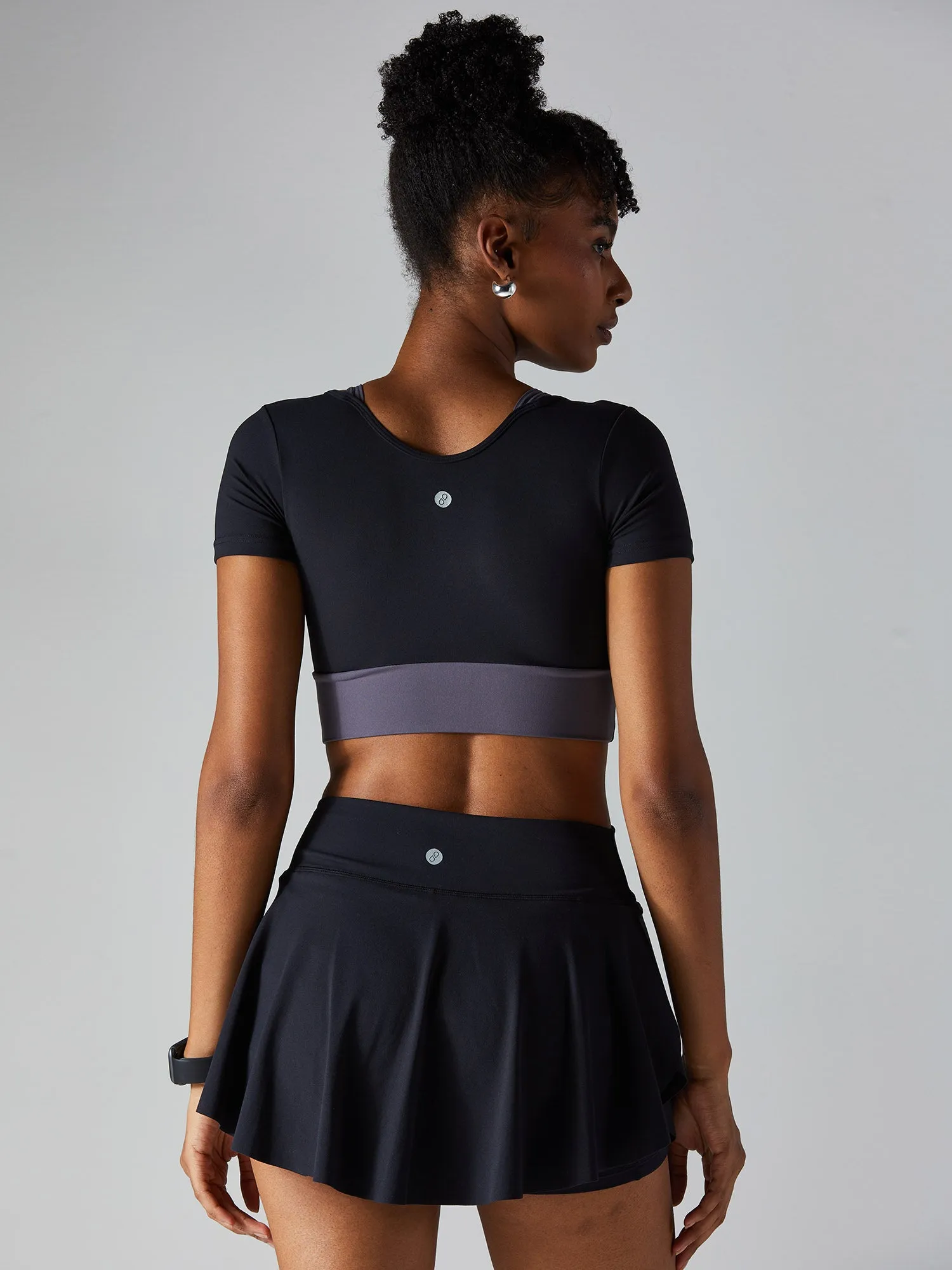 Black DuoTone Top