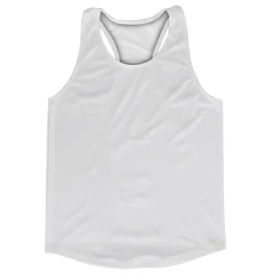 Blank Grey Light Running Racerback Singlet Track Tops Made In USA