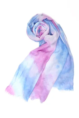Blue Women Scarves-427472108-S22