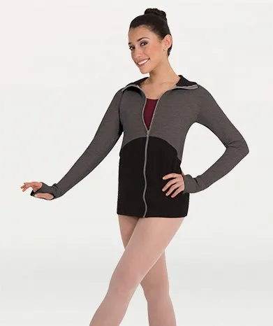 Body Wrappers Zip Front Jacket