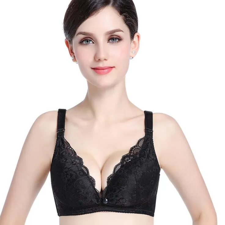 Breathable Cotton Nursing Bra Pregnancy Breast Feeding Bra for Women