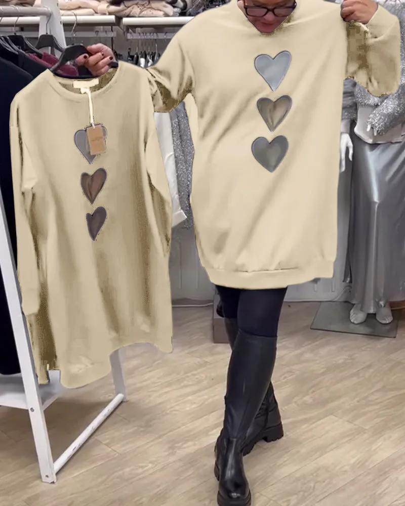 BRIANA - Casual Sweatshirt Dress