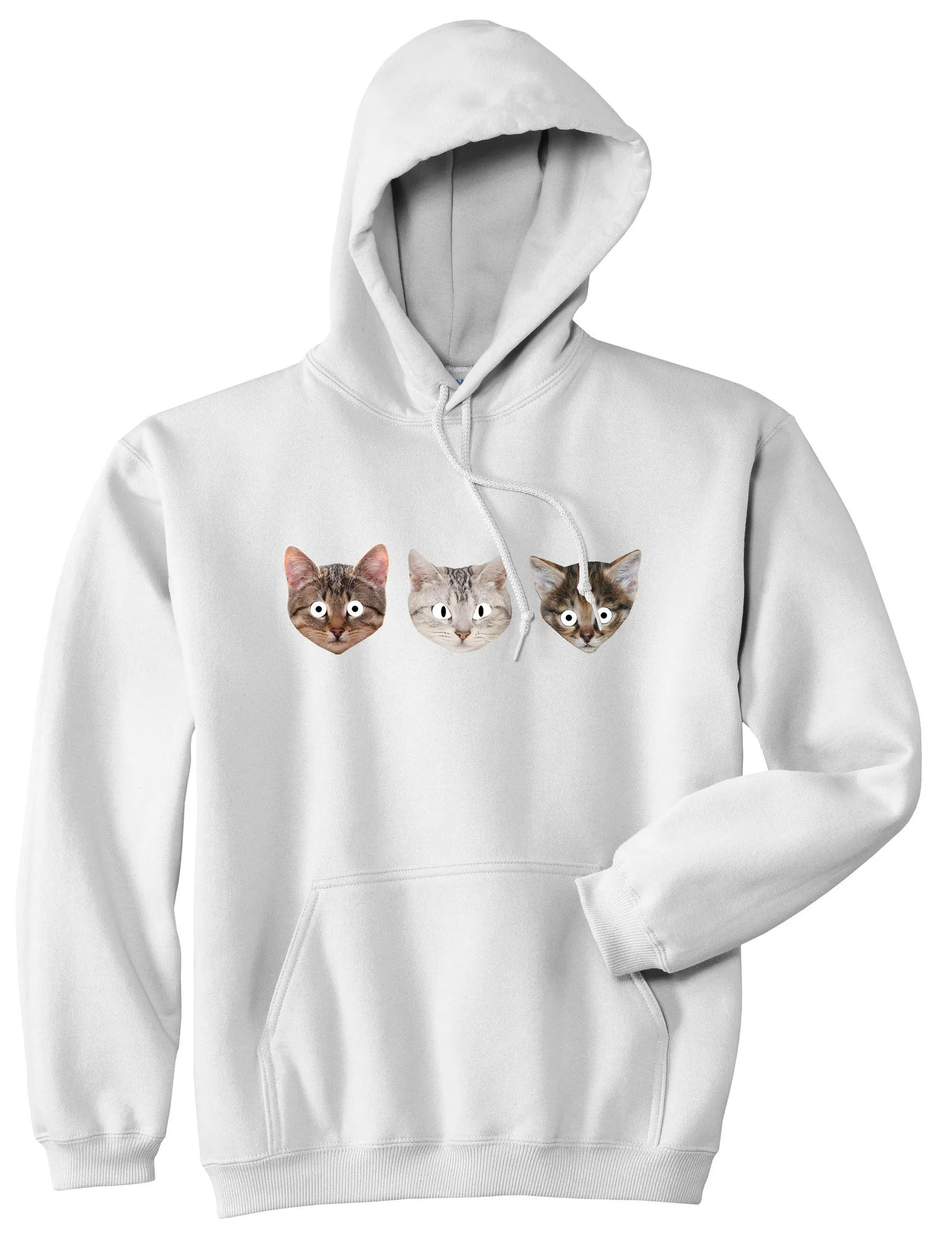 Cats Crazy Kittens Boys Kids Pullover Hoodie Hoody