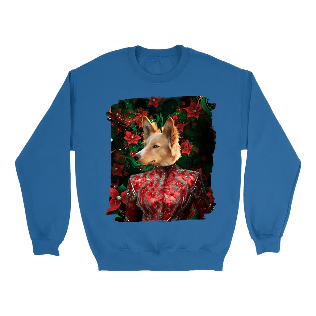 CHRISTMAS CRACKER 8 - Custom Pet Portrait Epic Sweatshirt