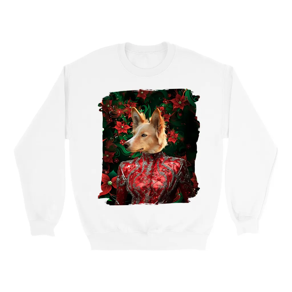 CHRISTMAS CRACKER 8 - Custom Pet Portrait Epic Sweatshirt