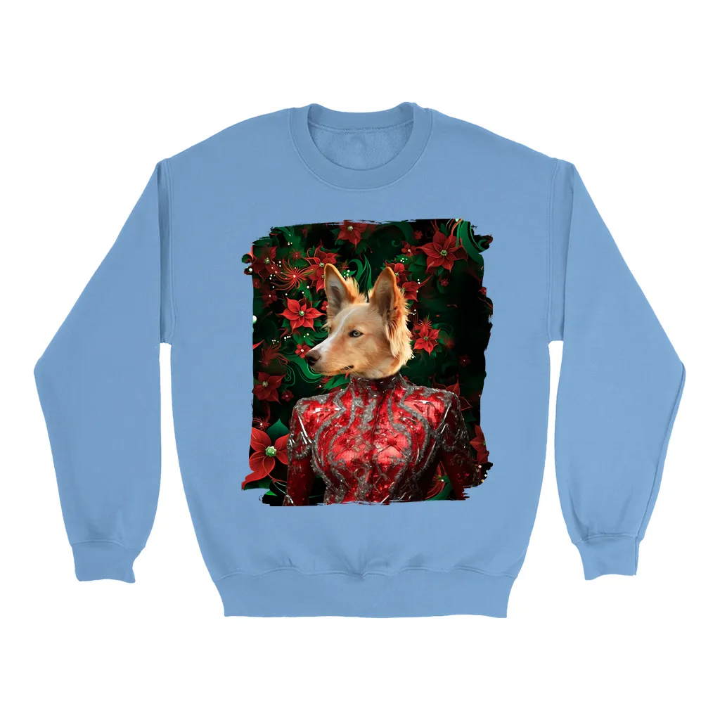 CHRISTMAS CRACKER 8 - Custom Pet Portrait Epic Sweatshirt