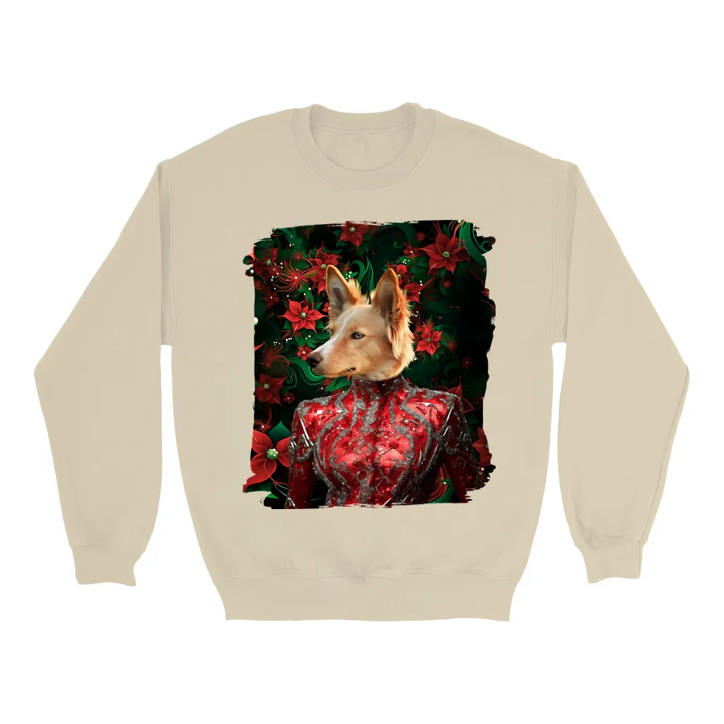 CHRISTMAS CRACKER 8 - Custom Pet Portrait Epic Sweatshirt