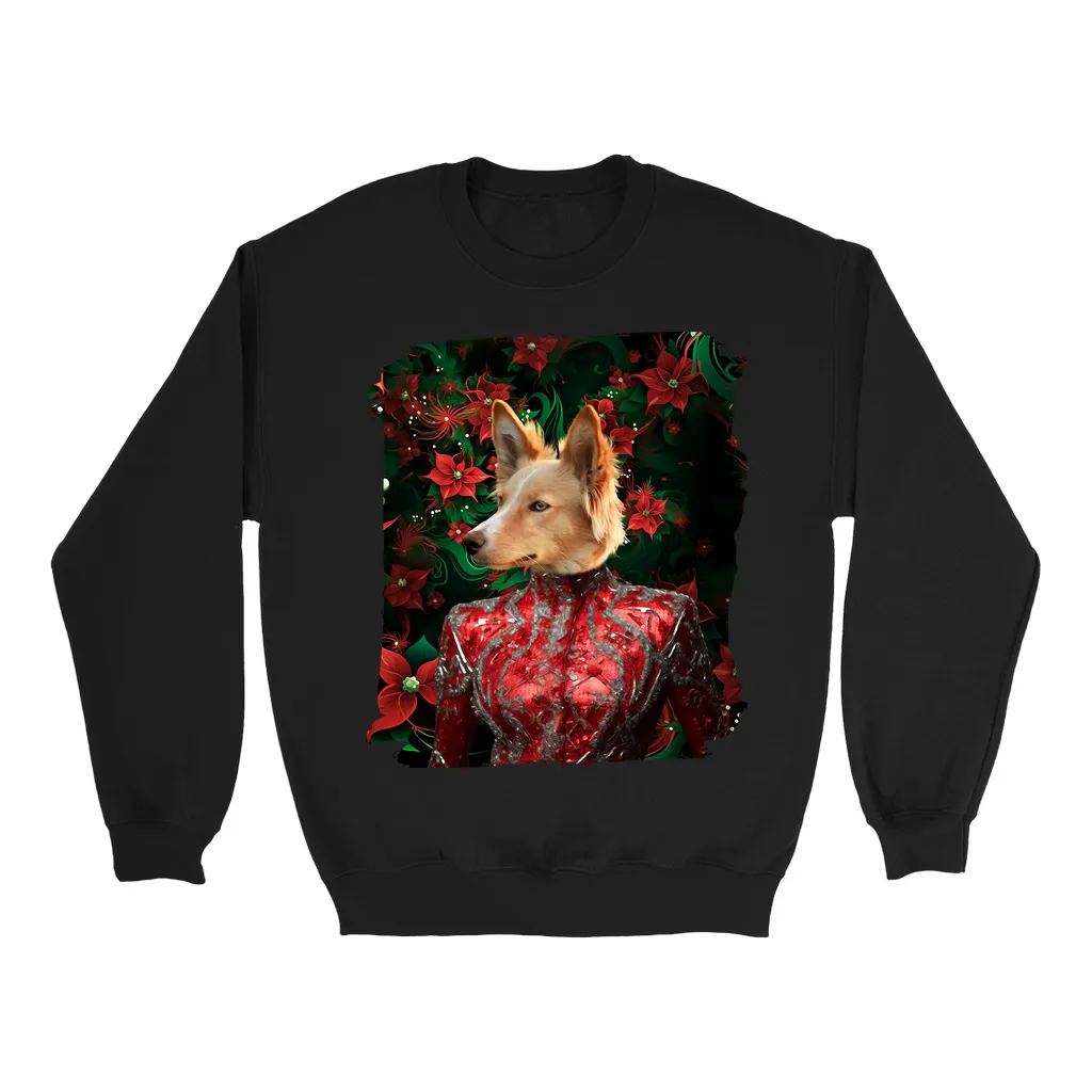 CHRISTMAS CRACKER 8 - Custom Pet Portrait Epic Sweatshirt