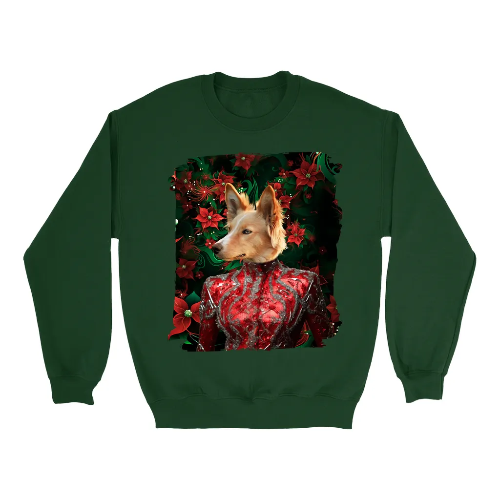 CHRISTMAS CRACKER 8 - Custom Pet Portrait Epic Sweatshirt
