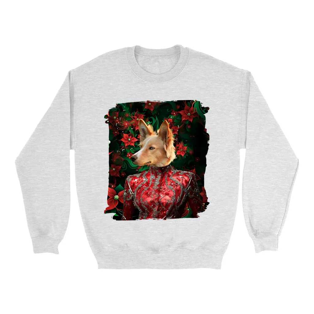 CHRISTMAS CRACKER 8 - Custom Pet Portrait Epic Sweatshirt