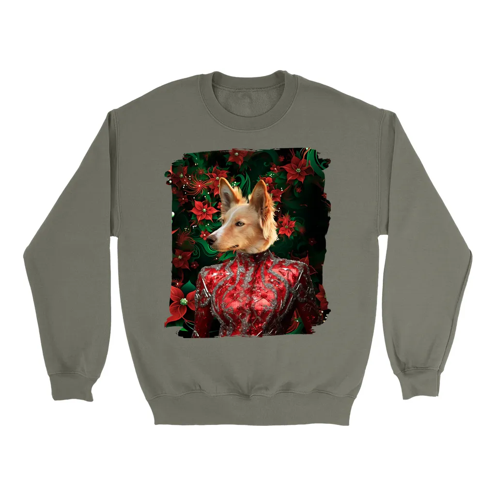CHRISTMAS CRACKER 8 - Custom Pet Portrait Epic Sweatshirt