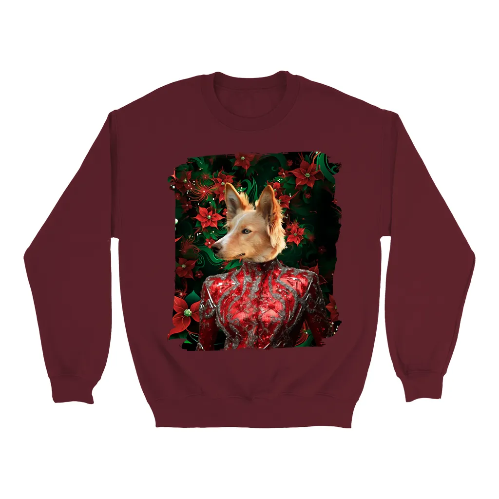 CHRISTMAS CRACKER 8 - Custom Pet Portrait Epic Sweatshirt