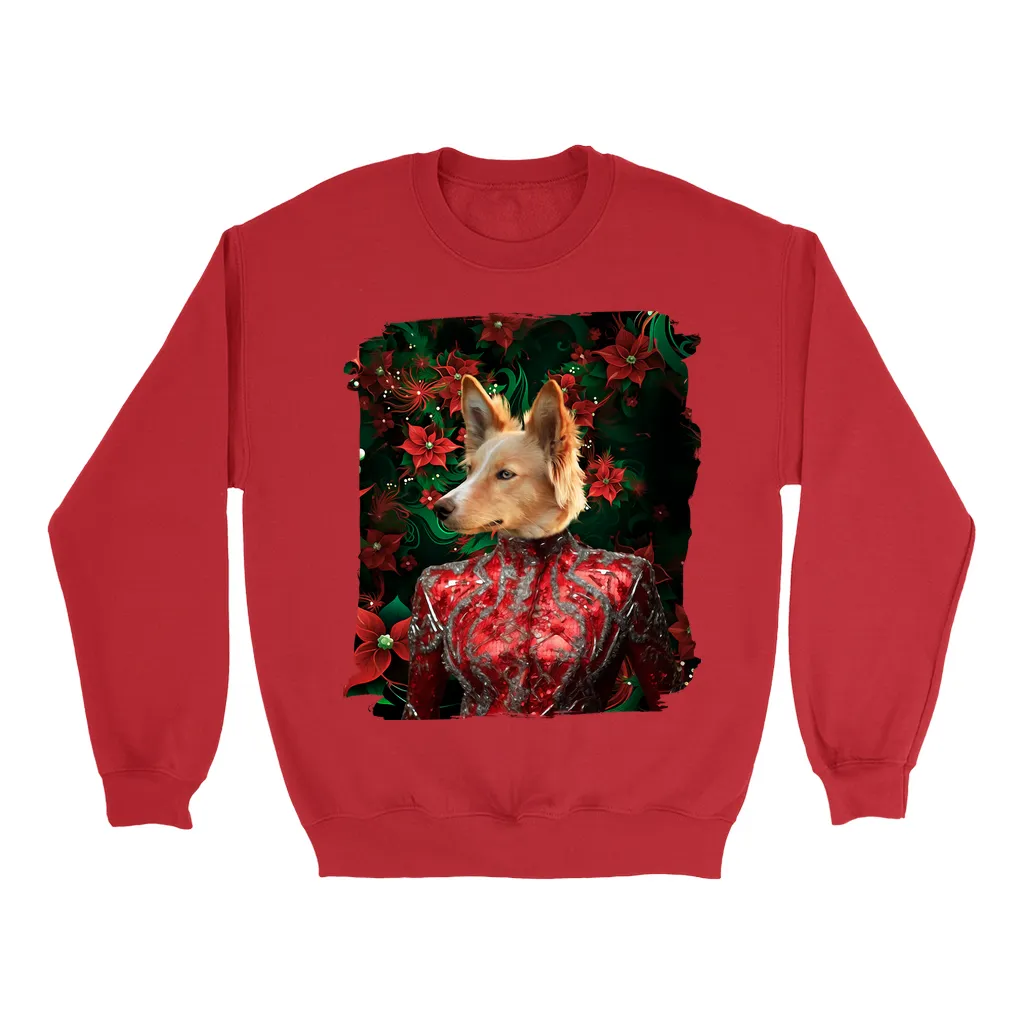 CHRISTMAS CRACKER 8 - Custom Pet Portrait Epic Sweatshirt