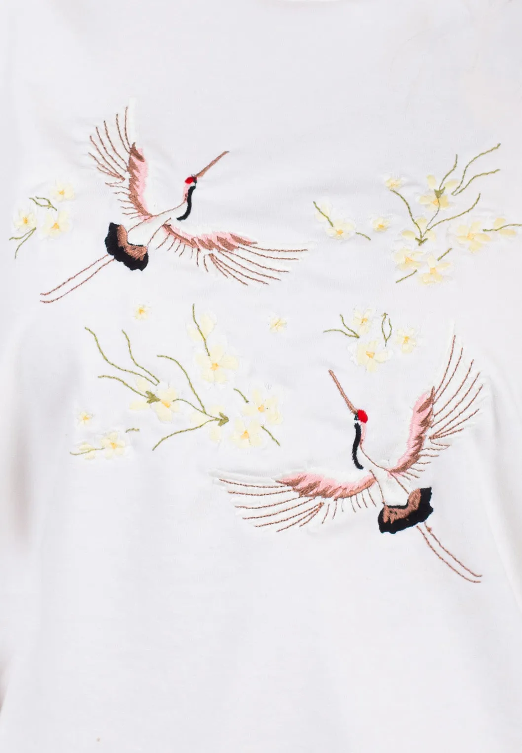 Cozy Embroidered Fleece Pullover