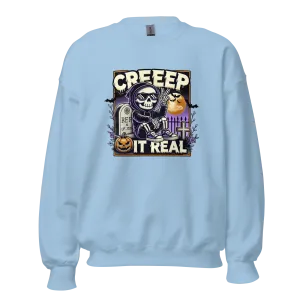 Creep It Real! - Halloween Sweatshirt - Fun Halloween Sweatshirt