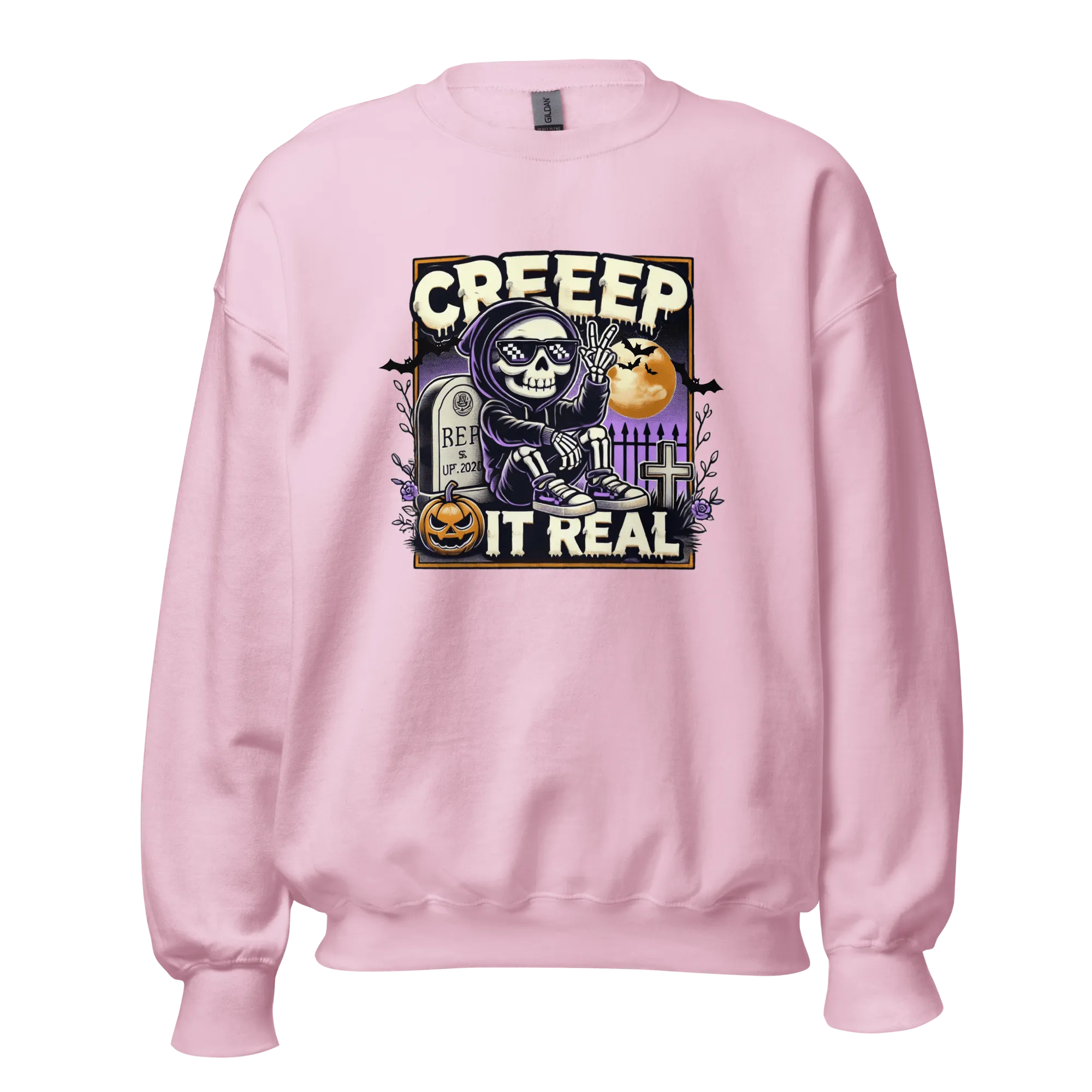Creep It Real! - Halloween Sweatshirt - Fun Halloween Sweatshirt