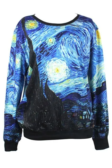 Cute Long Sleeve Pullover Sweatshirts