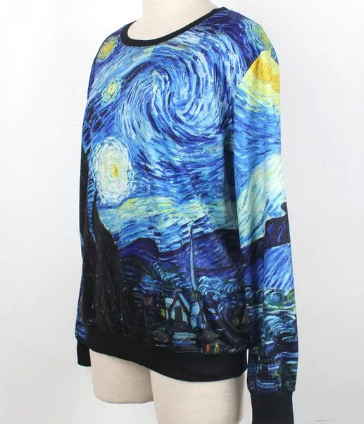 Cute Long Sleeve Pullover Sweatshirts