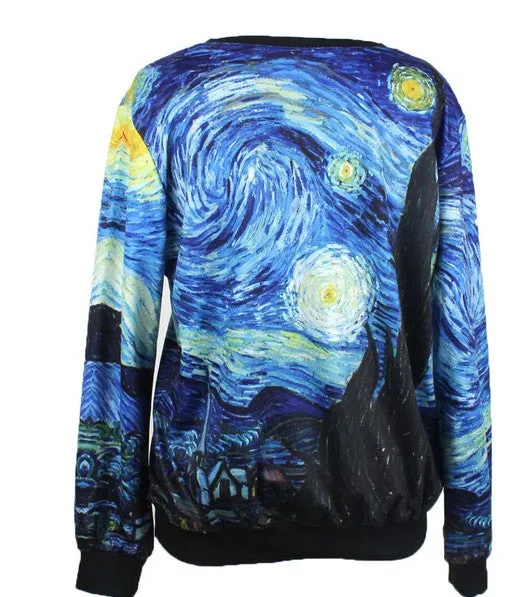 Cute Long Sleeve Pullover Sweatshirts