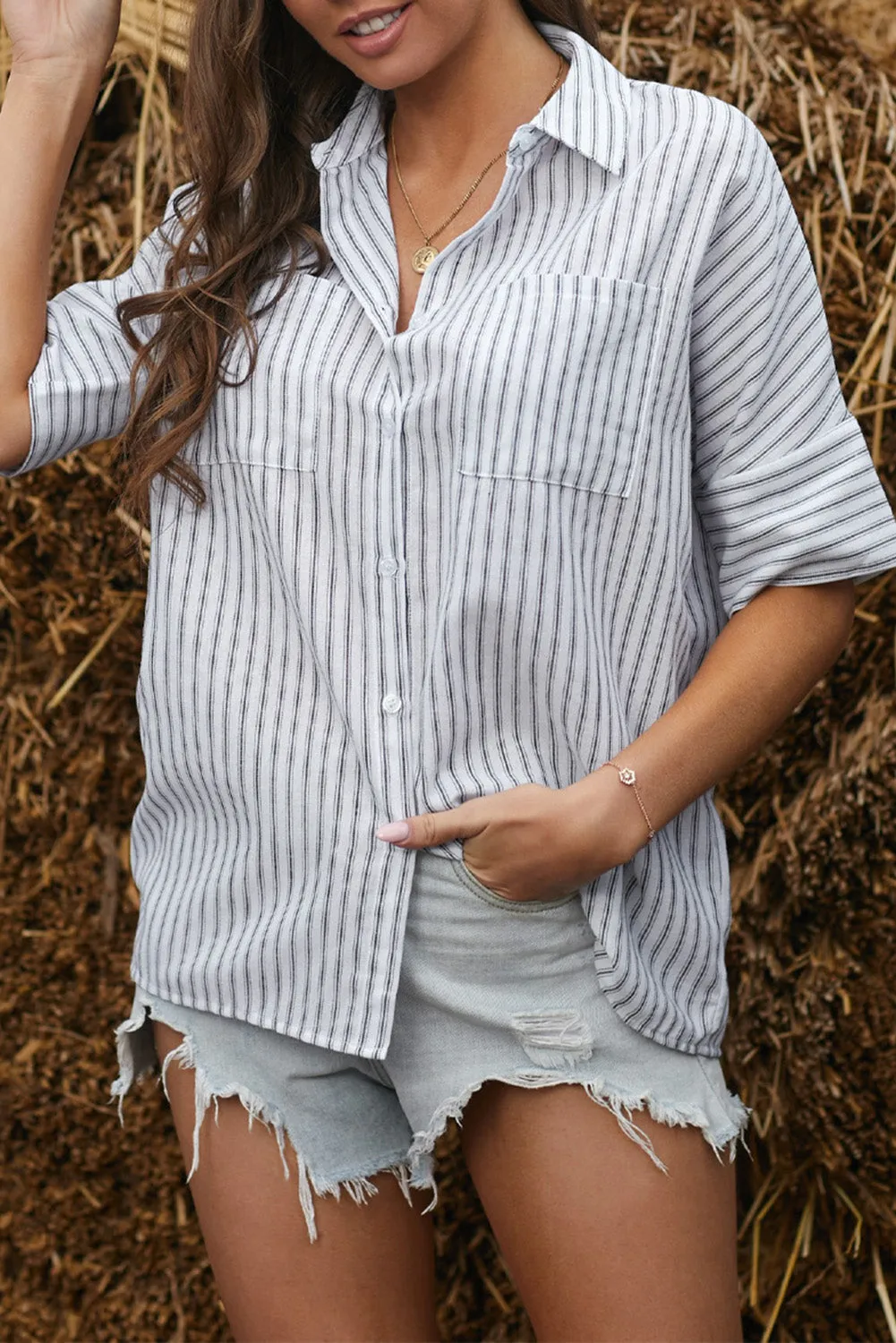 Eighth Street Button Down Top