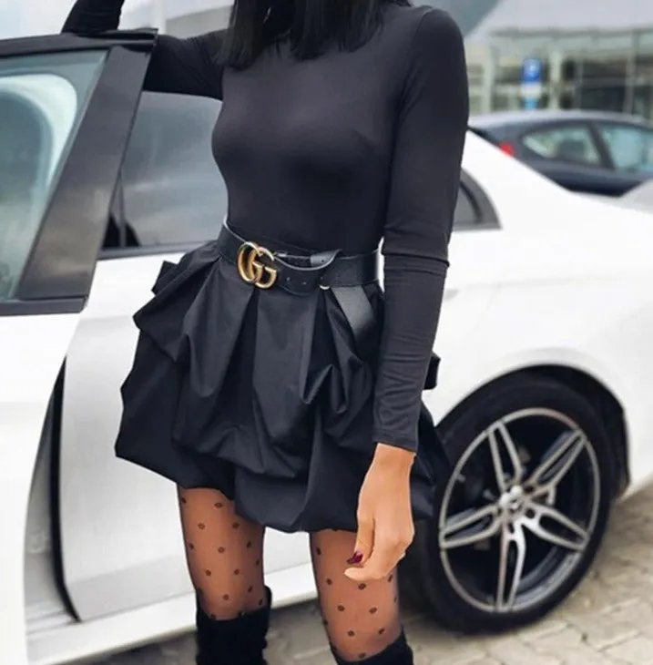 Elegant Mini Ballgown Dress