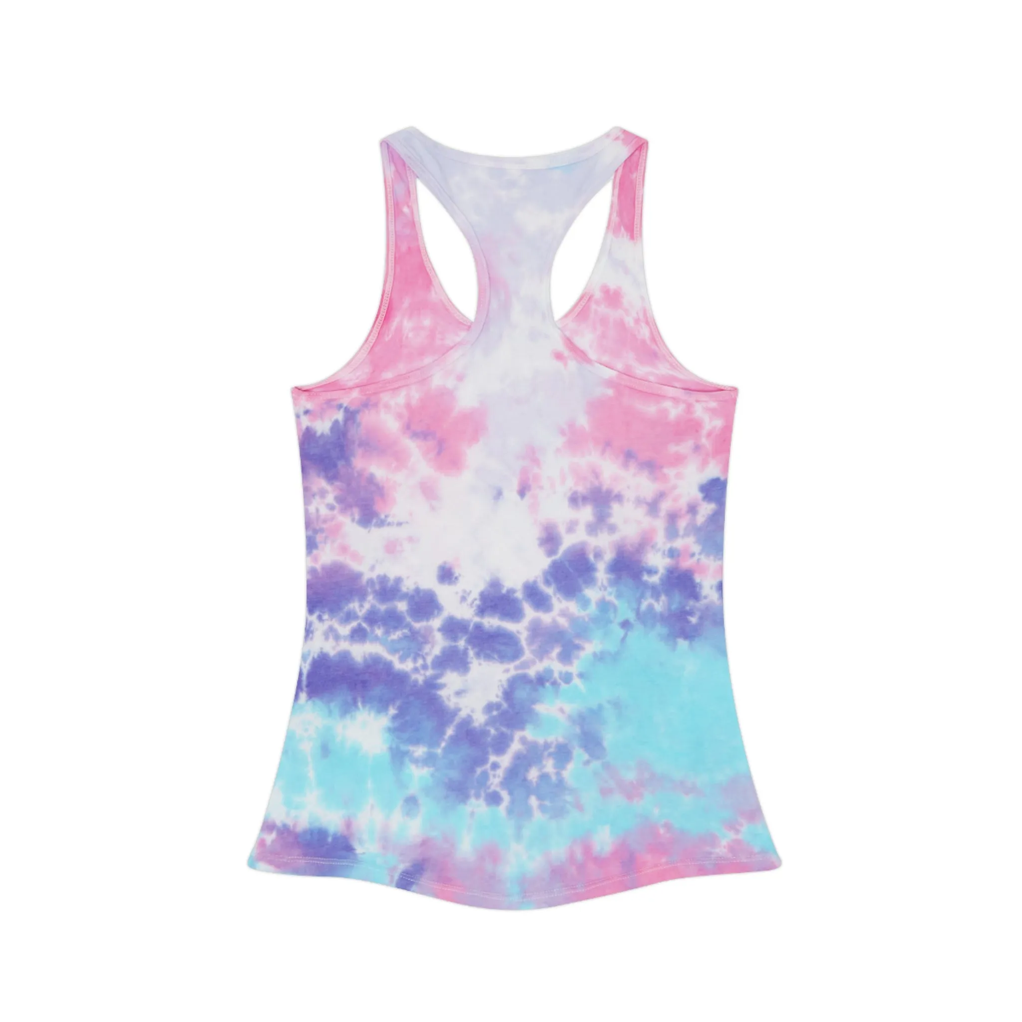 Forever Chasing Sunsets Tie Dye Women's Racerback Tank Top