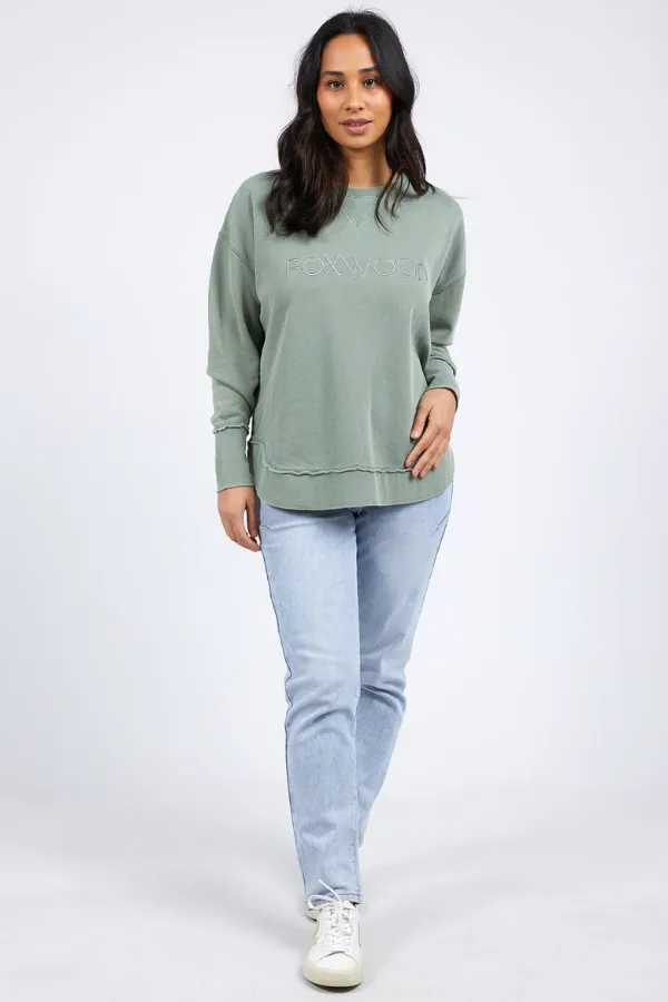 Foxwood Simplified Crew - Sage
