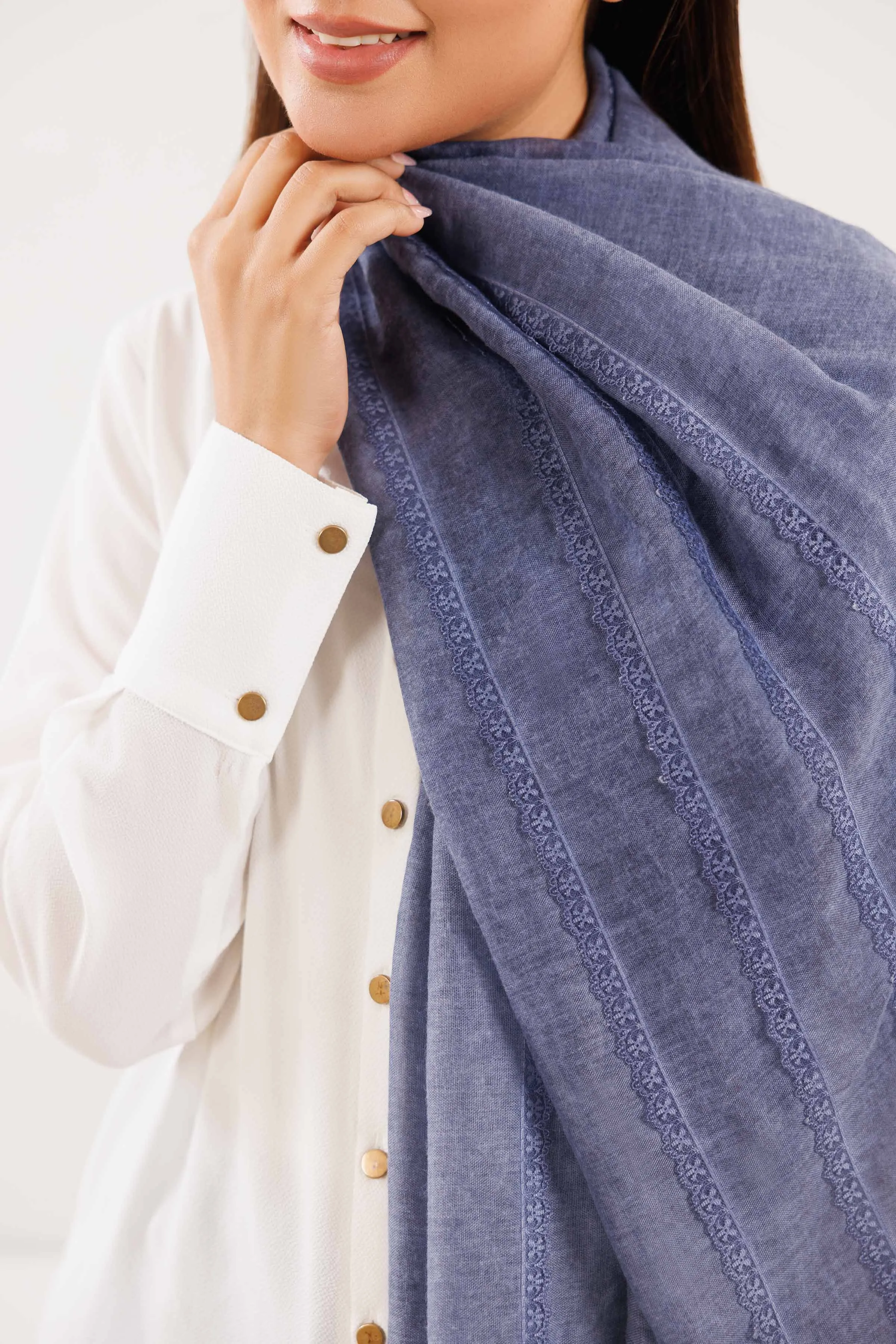Grey Women Shawl - 439482111