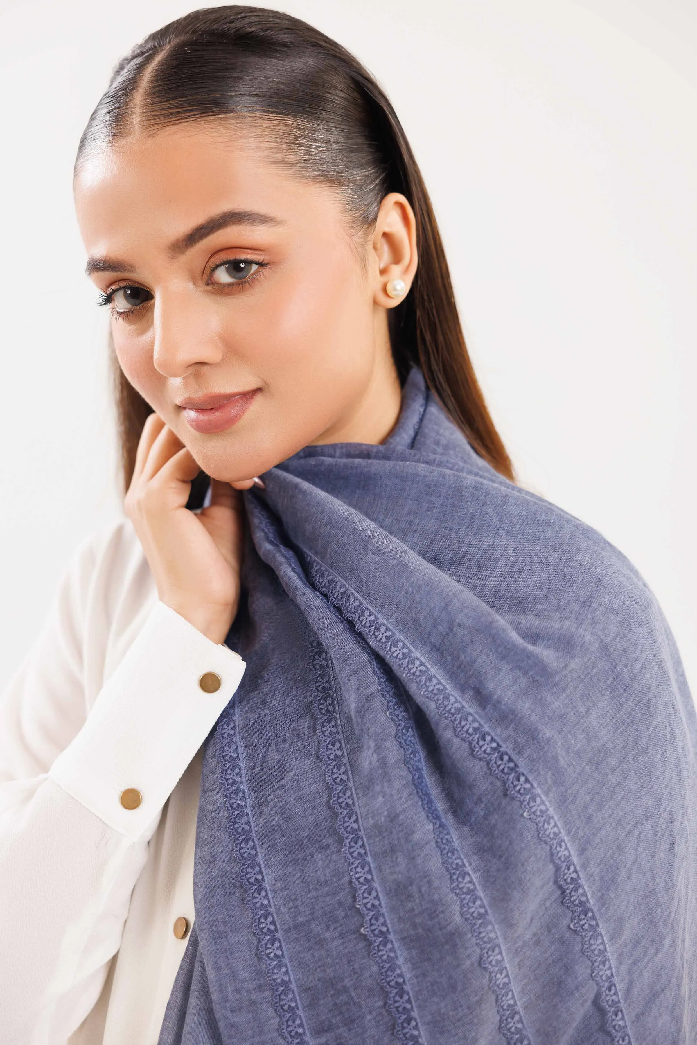 Grey Women Shawl - 439482111