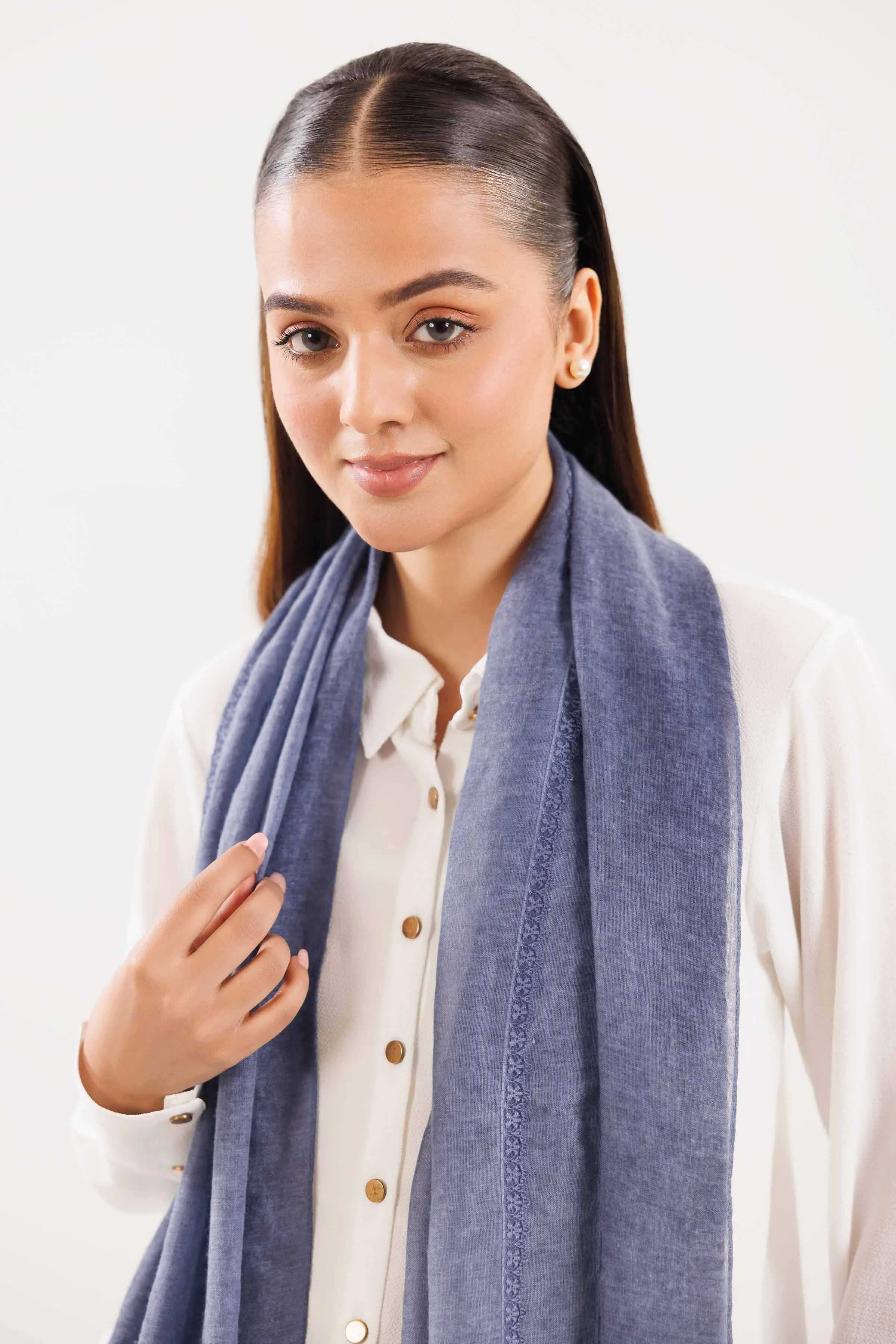 Grey Women Shawl - 439482111