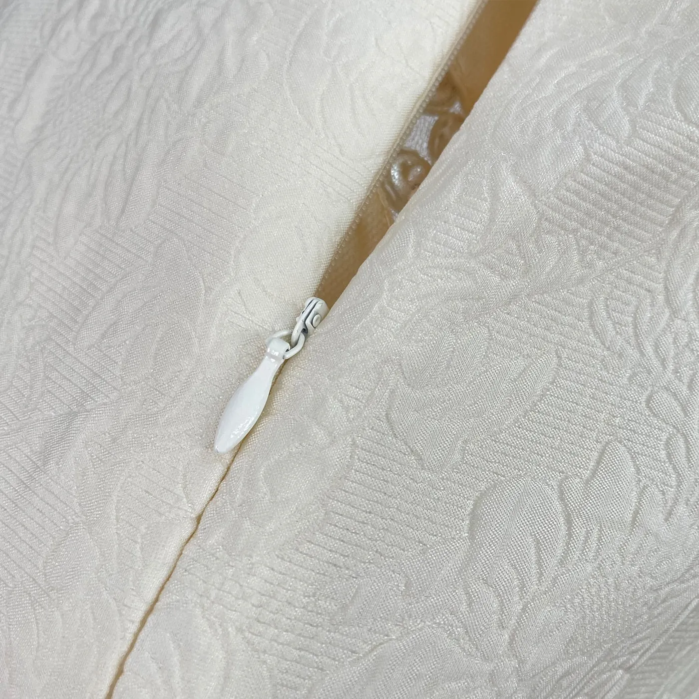 High-quality rose mesh stitching embossed elegant dress