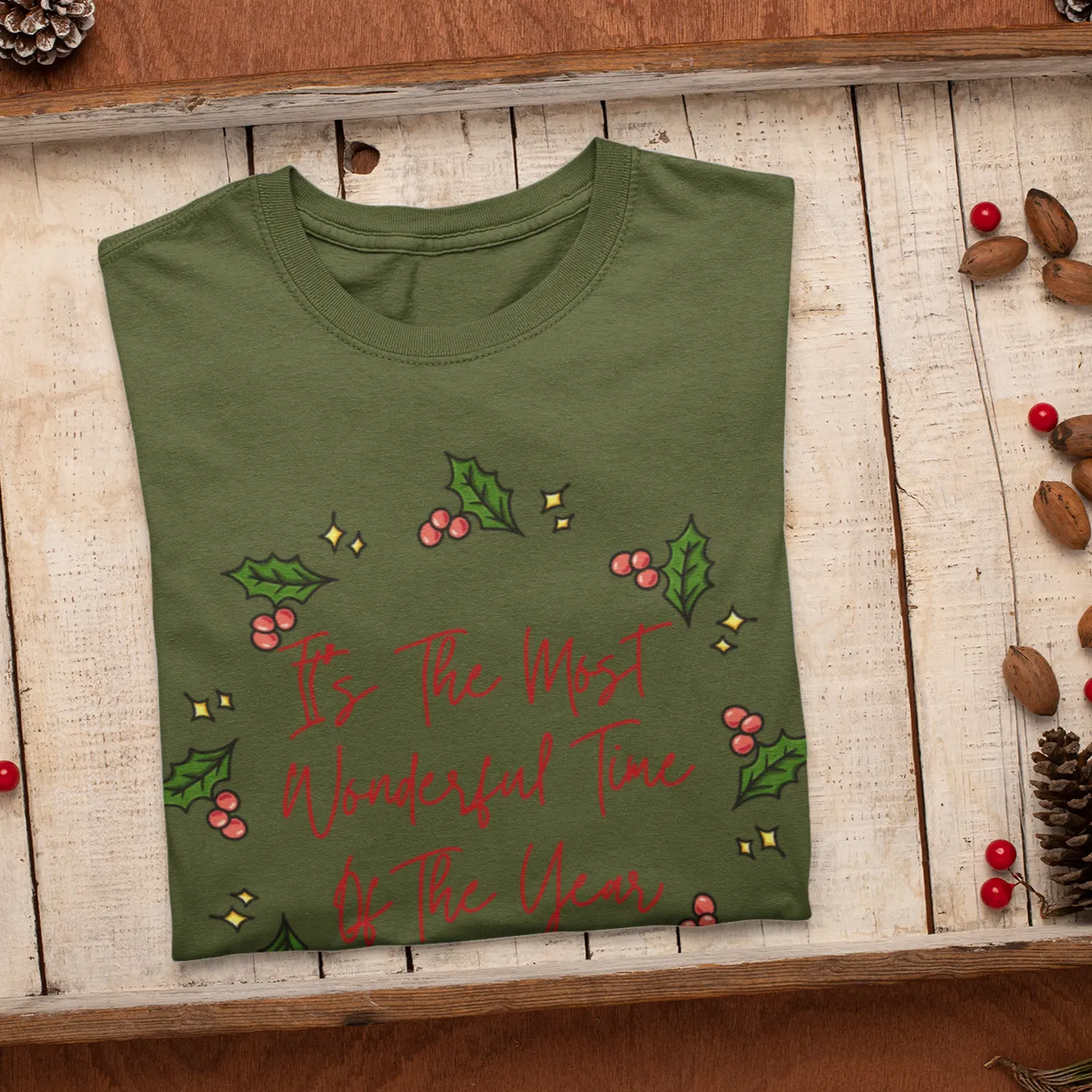 It's The Most Wonderful Time Of The Year Christmas Shirt,Christmas Shirt,Christmas Gift,Christmas Sweatshirt,Christmas gift for family,Xmas