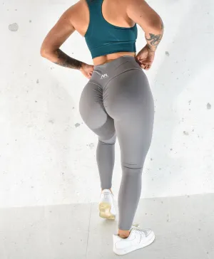 Lexa Seamless Scrunch Leggings - Grey