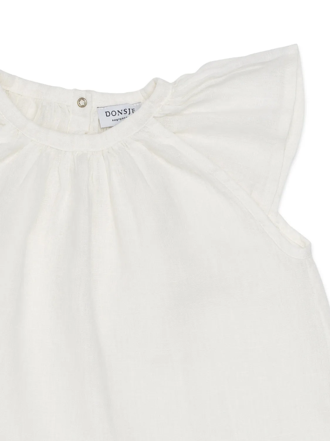 Liki Leinenbluse - Crispy White