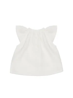 Liki Leinenbluse - Crispy White