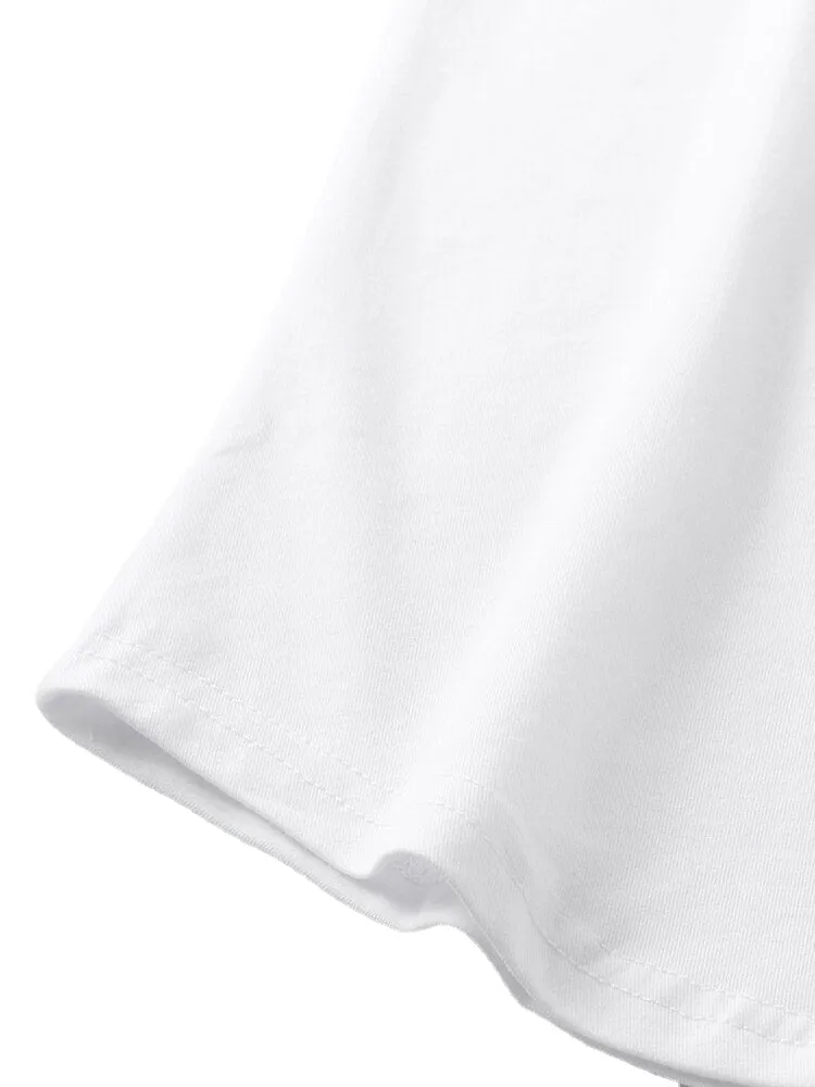 Men's Cotton Breathable Sleeveless Fitness Tank Tops - 5 Solid Colors