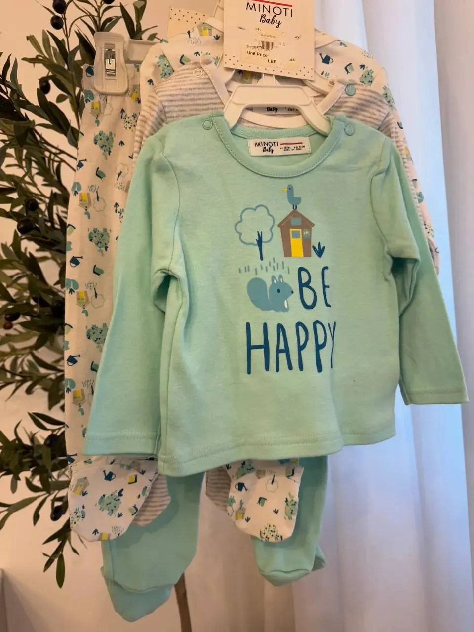 Minoti Baby Pijama 3pcs