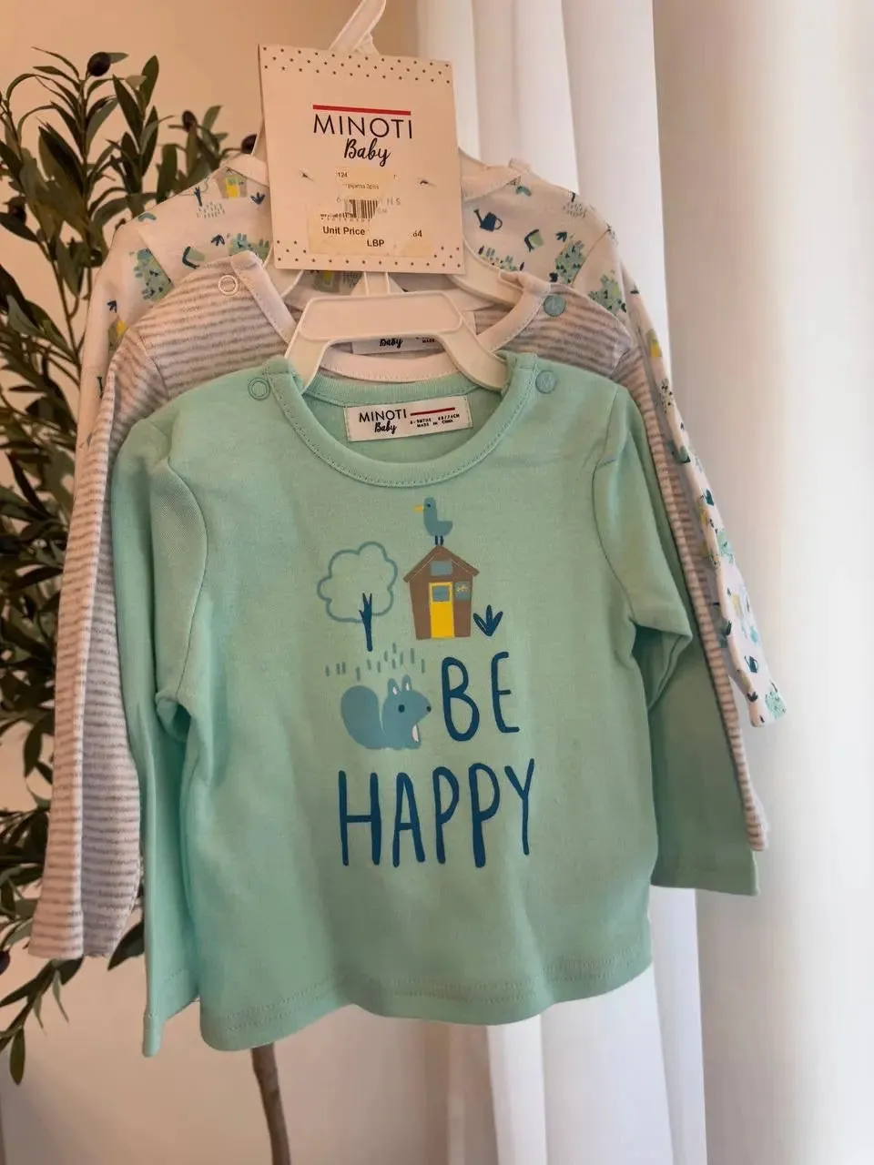 Minoti Baby Pijama 3pcs